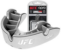 Капа OPRO Silver UFC взрослая (возраст 11+) White/Silver (ufc.102514003) Im_699