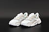 Жіночі кросівки Adidas Originals Ozweego White Білі Взуття Ададас Озвіго замша текстиль весна літо, фото 4
