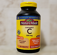 Nature Made Vitamin C 500 mg 150 таблеток Витамин С жевательный
