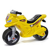 Мотоцикл дитячий 2х колісний лимонний