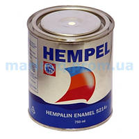 Краска HEMPALIN ENAMEL, черная, 0,75 л. Арт. базы 07216