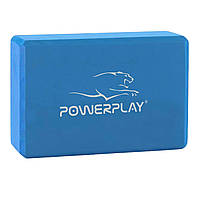 Блок для йоги PowerPlay 4006 Yoga Brick Синій Im_200