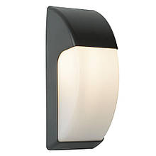 Coastal Outdoor Wall Light-Grey Polypropylene, Opal Diffuser