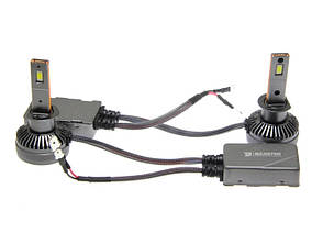 Світлодіодні LED лед автолампи BAXSTER PW цоколь H1 130W 12V, світло 6000К, 11000Лм з обманкю CANBUS, фото 1