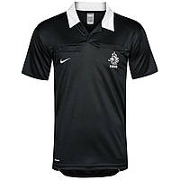 Футболка Nike Referee Jersey Netherlands KNVB 258399-010, Чёрный, Размер (EU) - S TR_490