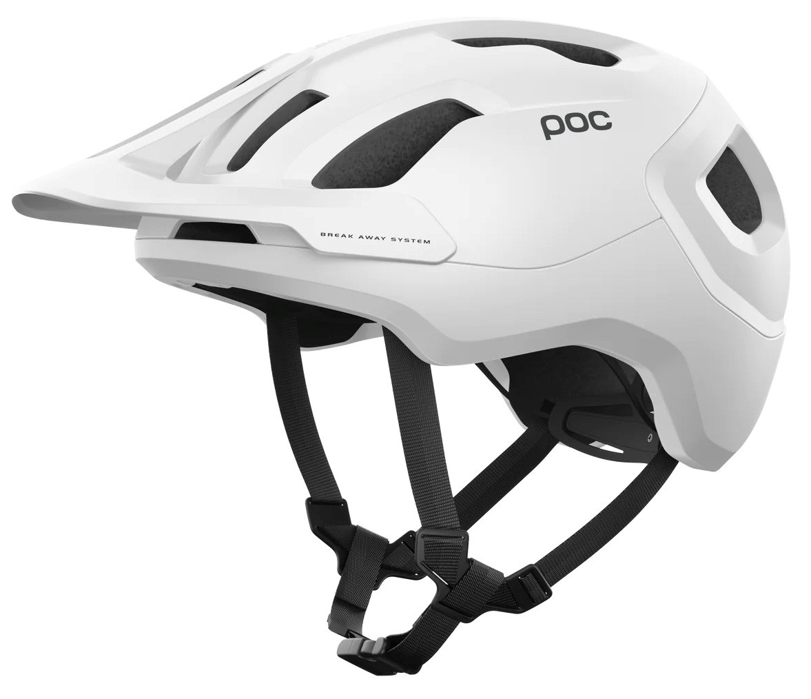 Велошлем POC Axion, L/59-62 см (Hydrogen White Matt)
