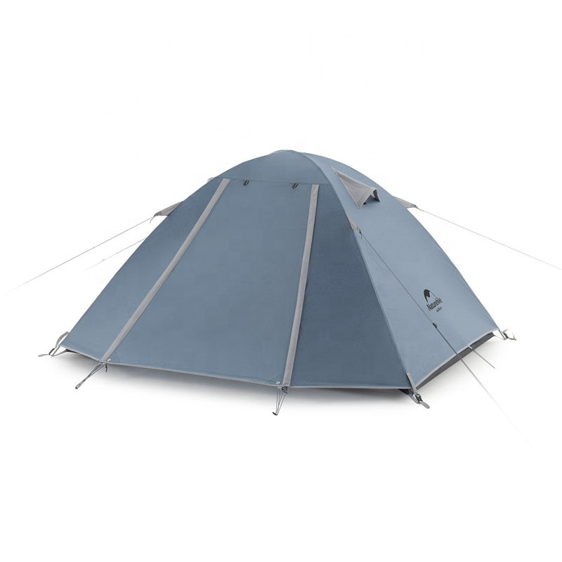 Намет Naturehike P-Series IV (4-місний) 210T 65D polyester Graphic NH18Z044-P темно-синій