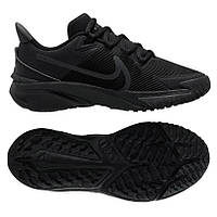 Кроссовки детские Nike Star Runner 4 Nn (Gs) DX7615-002, Чёрный, Размер (EU) - 38