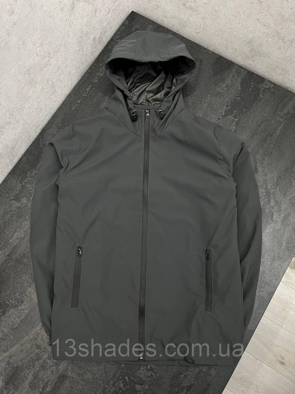 Вітрівка чоловіча графіт, фото 1