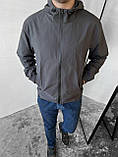 Вітрівка чоловіча графіт, фото 4