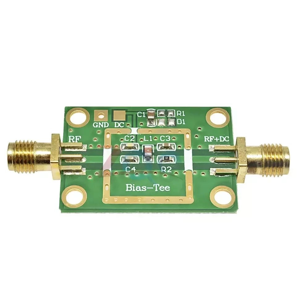 Модуль поділу живлення RF Bias Tee 10-6000 MHz, 1-50 В