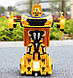Машинка робот трансформер Lamborghini на радіокеруванні Жовтий, фото 2