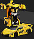 Машинка робот трансформер Lamborghini на радіокеруванні Жовтий, фото 8