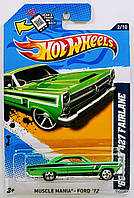 Машинка Hot Wheels - '66 Ford 427 Fairlane - 2012 Muscle Mania - Ford (#112) - V5415