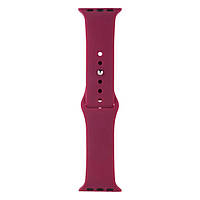 Ремінець для Apple Watch Band Silicone One-Piece Size-S 38/40/41 mm Колір 63, Garnet