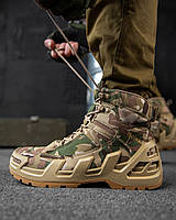 Тактичні черевики aeisk мультикам, чоловічі військові водовідштовхувальні армійські берці весна-літо для зсу