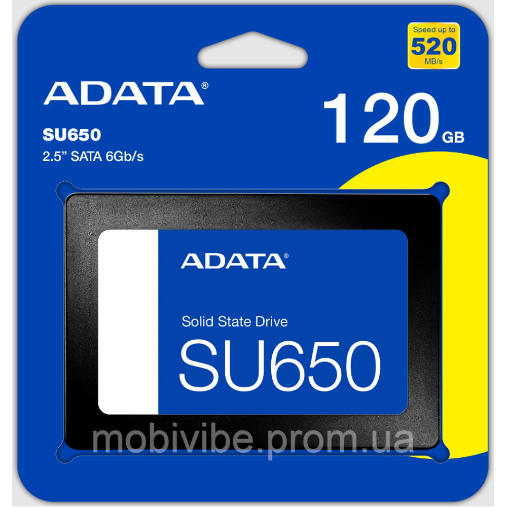 SSD Диск ADATA Ultimate SU650 120GB 2.5" 7mm SATAIII