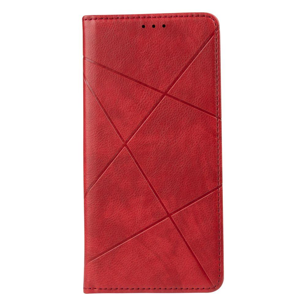 DR Чехол-книжка Business Leather для Realme GT2 Цвет Red