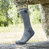 Шкарпетки водонепроникні Dexshell Terrain Walking, p-p XL, сірі, фото 10