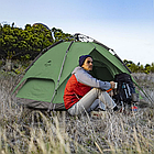 Намет Naturehike Automatic III (4-х місний) 210T polyester NH21ZP008 forest green, фото 7