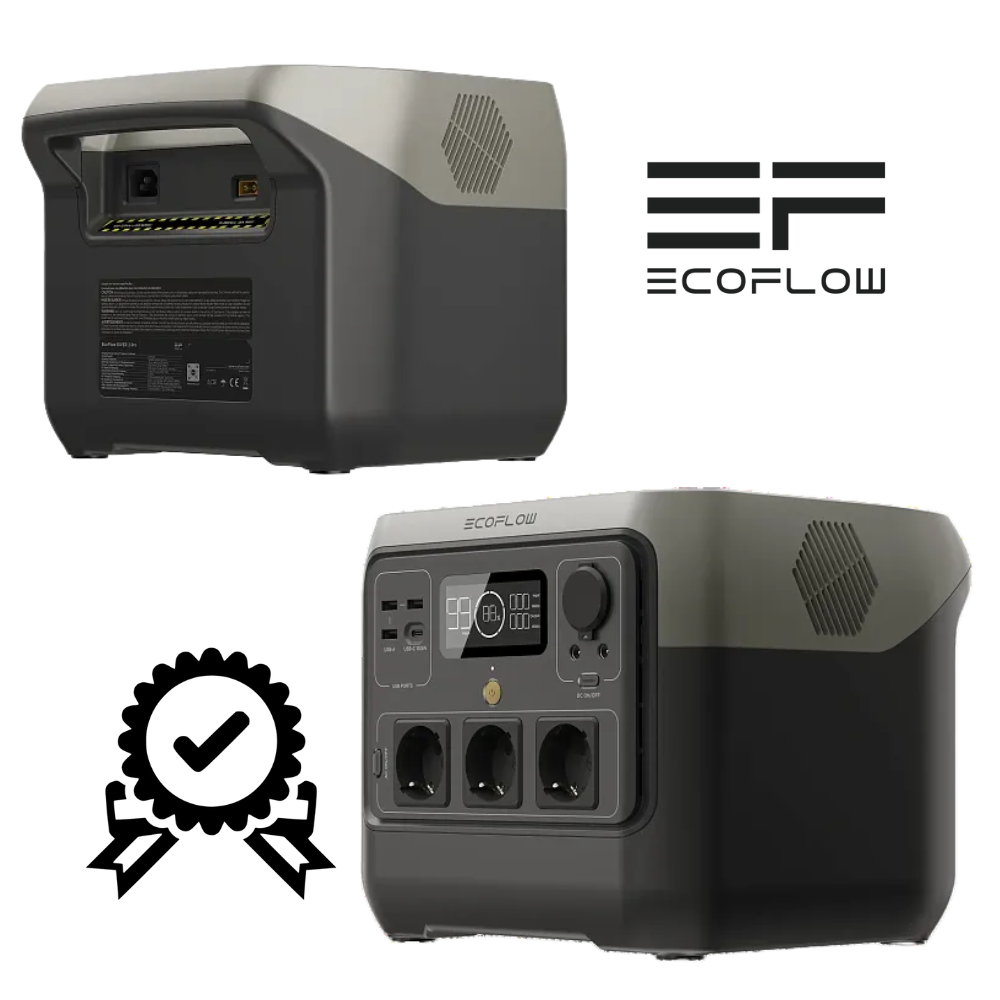 Универсальная зарядная станция EcoFlow RIVER 2 Pro во время блекаута с ...