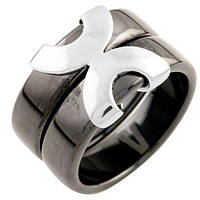 Серебряное кольцо OgoSilver с керамикой, вес изделия 9,62 гр (1539347) 16.5 размер