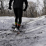 Шкарпетки водонепроникні Dexshell Ultra Dri Sports, р-р XL, з помаранчевою смугою, фото 2
