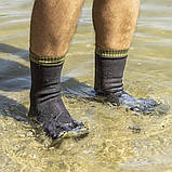 Шкарпетки водонепроникні Dexshell Thermlite, p-p XL, з зеленою смужкою, фото 7