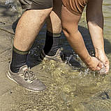 Шкарпетки водонепроникні Dexshell Thermlite, p-p S, з зеленою смужкою, фото 5