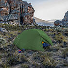 Намет Naturehike Mongar II (2-х місний) 210Т polyester + footprint NH17T007-M темно-зелений, фото 5