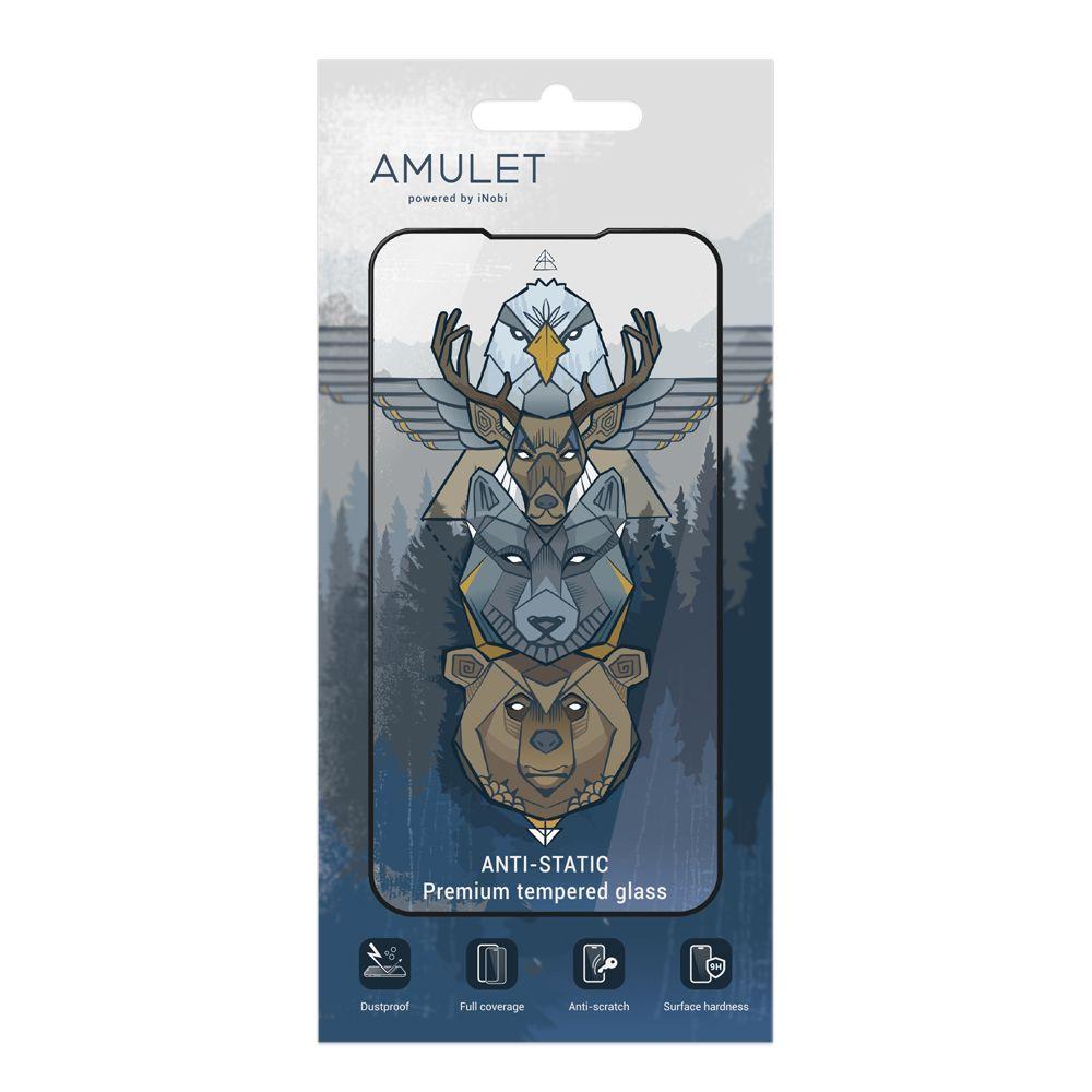 DR Захисне скло AMULET 2.5D HD Antistatic for iPhone 13 Pro Max/14 Plus Колір Чорний