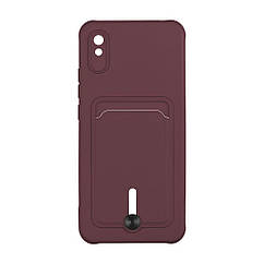 DR Чохол TPU Colorfull Pocket Card для Xiaomi Redmi 9A Колір 39.Elegant purple