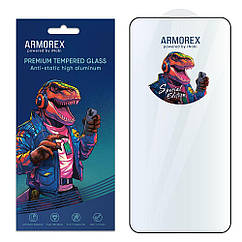 DR Захисне скло ARMOREX SE 5D Hi-Alumin Antistatic для iPhone 13 PRO MAX/14 PLUS Колір Black