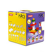 Toys Конструктор детский "NIK-3" 71535, 128 крупных деталей