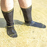 Шкарпетки водонепроникні Dexshell Trekking, р-р М, з зеленою смужкою, фото 4