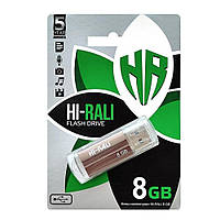 DR USB Flash Drive Hi-Rali Corsair 8gb Цвет Стальной