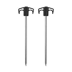 Кілочки Naturehike 250 мм (2 шт.) NH21YW133 чорний