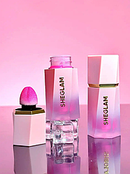 Рідкі матові рум'яна SHEGLAM Color Bloom Liquid Blush Matte Finish Petal Talk