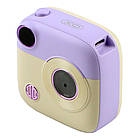 DR Power Bank XO PR223 Magnetic 15W mini camera digital display 10000 mAh Колір Фіолетовий + білий, фото 4