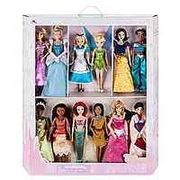 БОЛЬШОЙ игровой набор из 12 фигурок куклы Моана, Динь, Ариэль, Аврора, Жасмин, Рапунцель, Алиса Disney Дисней