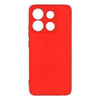 DR Чехол Silicone Cover Full Camera (A) для Infinix Smart 7 HD Цвет 14.Red