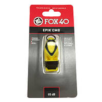 Свисток FOX 40 Original Whistle Epik CMG Safety 8802-0208, Жёлтый, Размер (EU) - 1SIZE