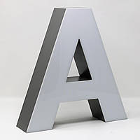 Об'ємні алюмінієві літери "КАФЕ" 20 см