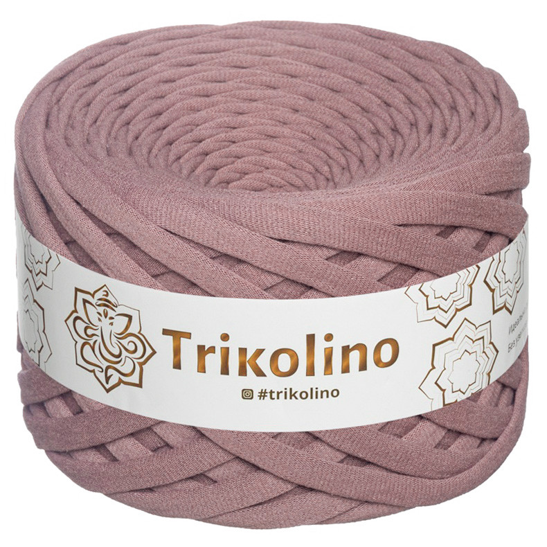 Трикотажна пряжа Trikolino, 7-9 мм., 50 м., Фрез, нитки для в'язання