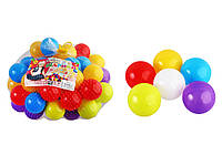 Набор мягких разноцветных шариков Kinderway 60штук 02-413 ish