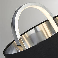 Настільна лампа Madrid LED LED хром чорний, фото 3