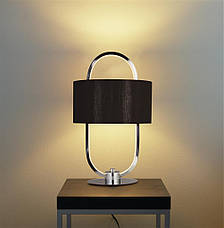 Настільна лампа Madrid LED LED хром чорний, фото 4