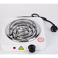 Плита электрическая однокомфорочная спиральная Hot Plate JX-1010B 1000W электроплита Im_299