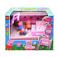 Toys Ігровий набір "Свинка Пеппа із сім'єю" YM88-08 у коробці Im_957