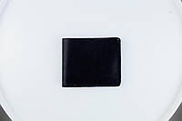 Чоловічий гаманець-біфолд Skill з натуральної шкіри Crazy Horse SH122 (чорний)